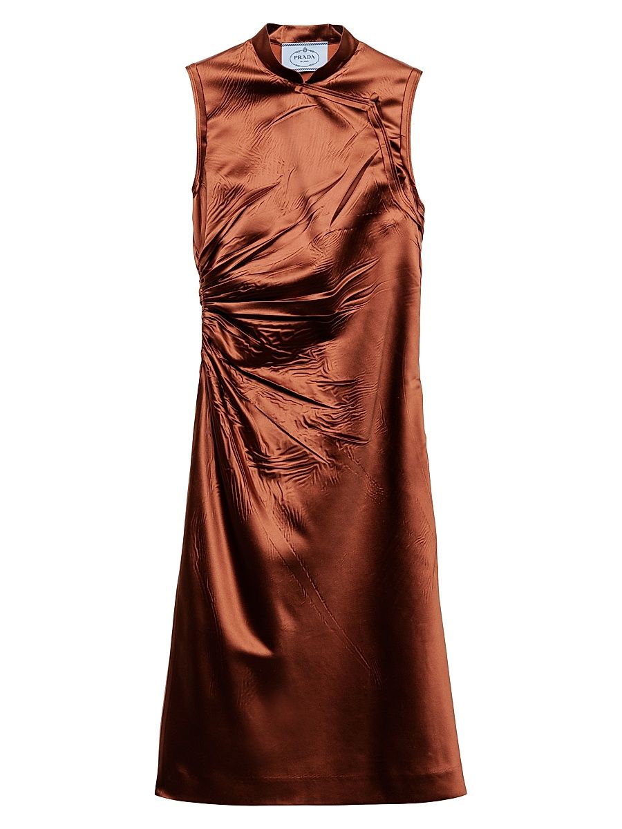 Women's Old Duchesse Dress - Orange - Size 10