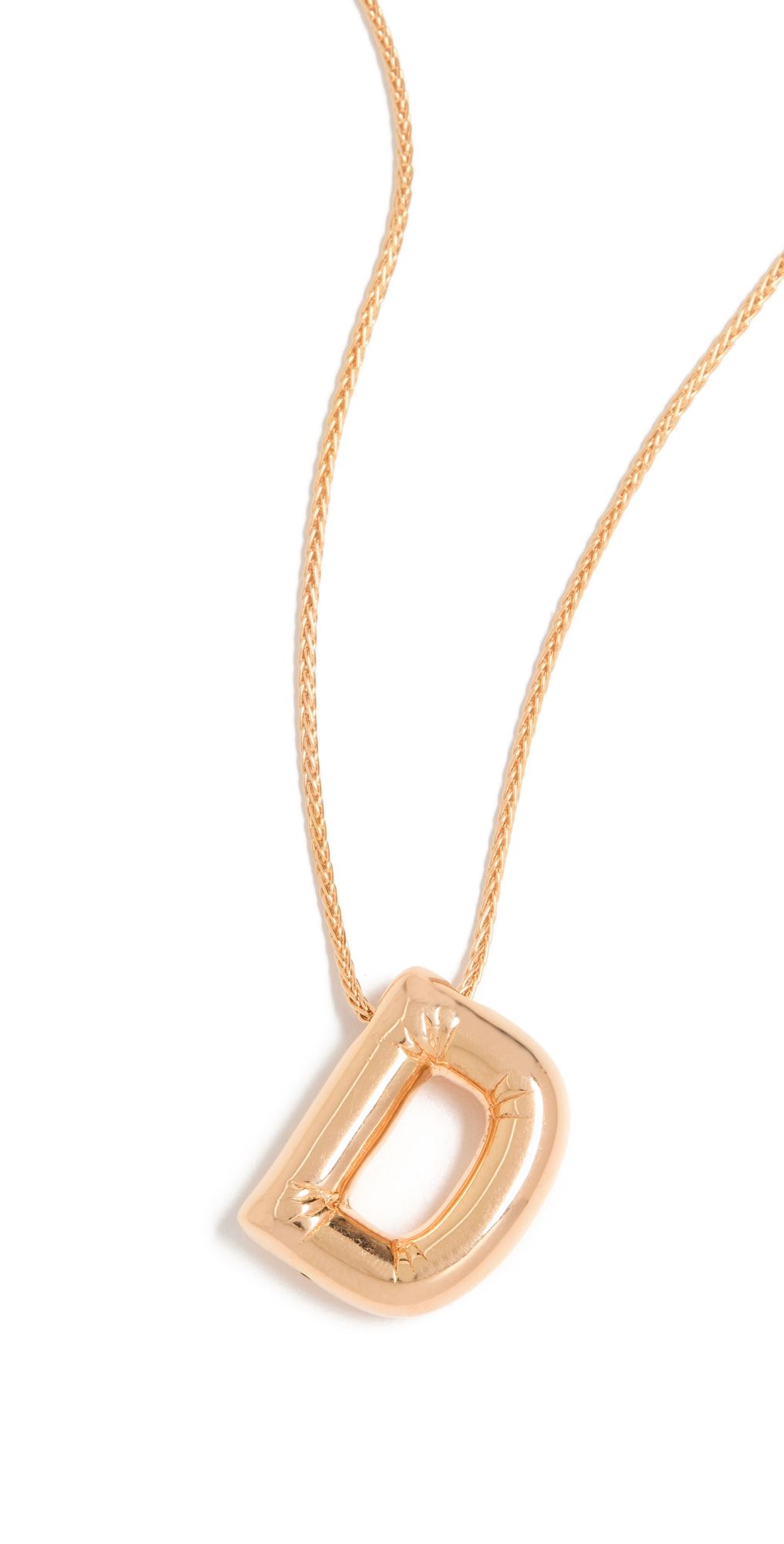 Maison Irem Balloon Initial Letter Necklace L One Size