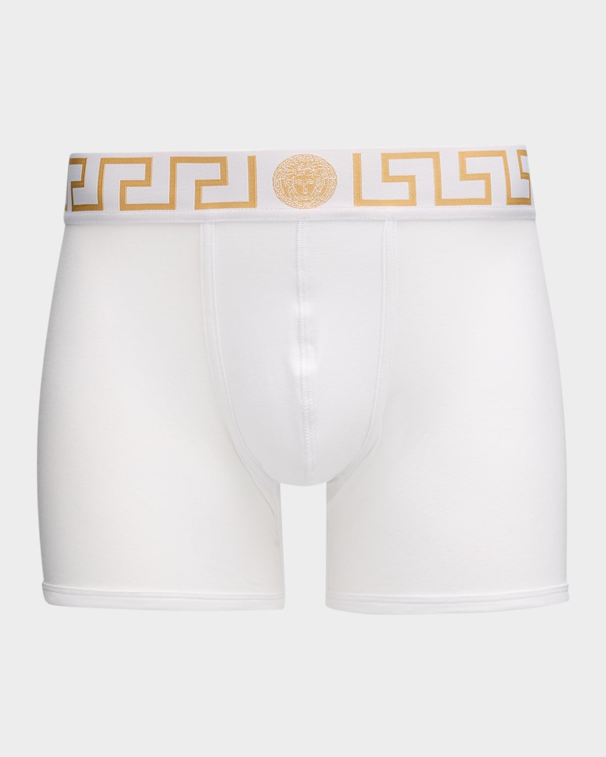 Men & apos;s Organic Cotton Greek Key Boxer Briefs