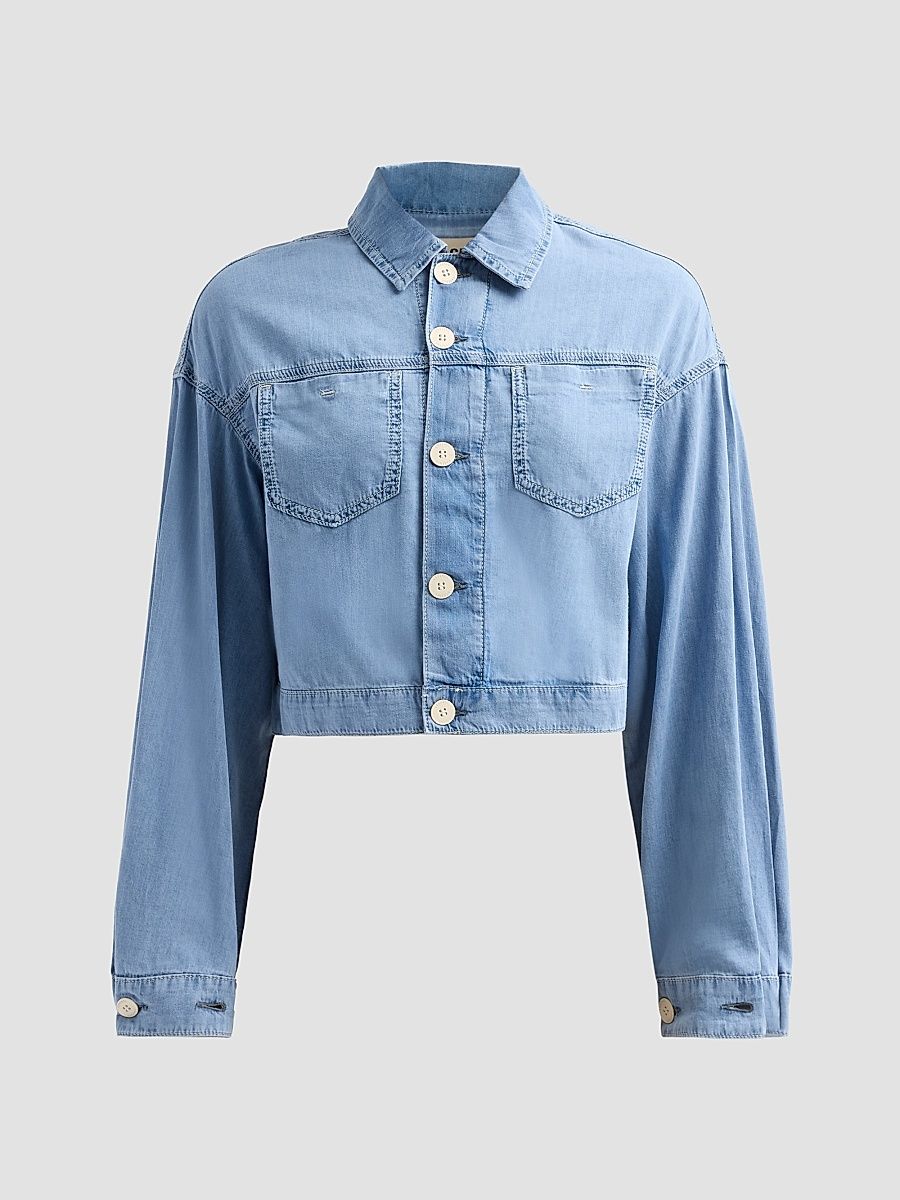 Women's Gaines Balloon Sleeve Crop Jacket - Oxnard - Size XL