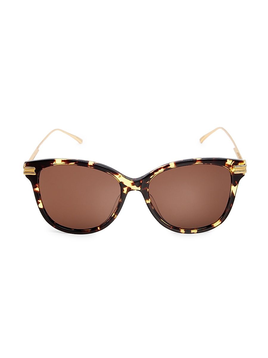 Women's 55MM Oval Sunglasses - Avana