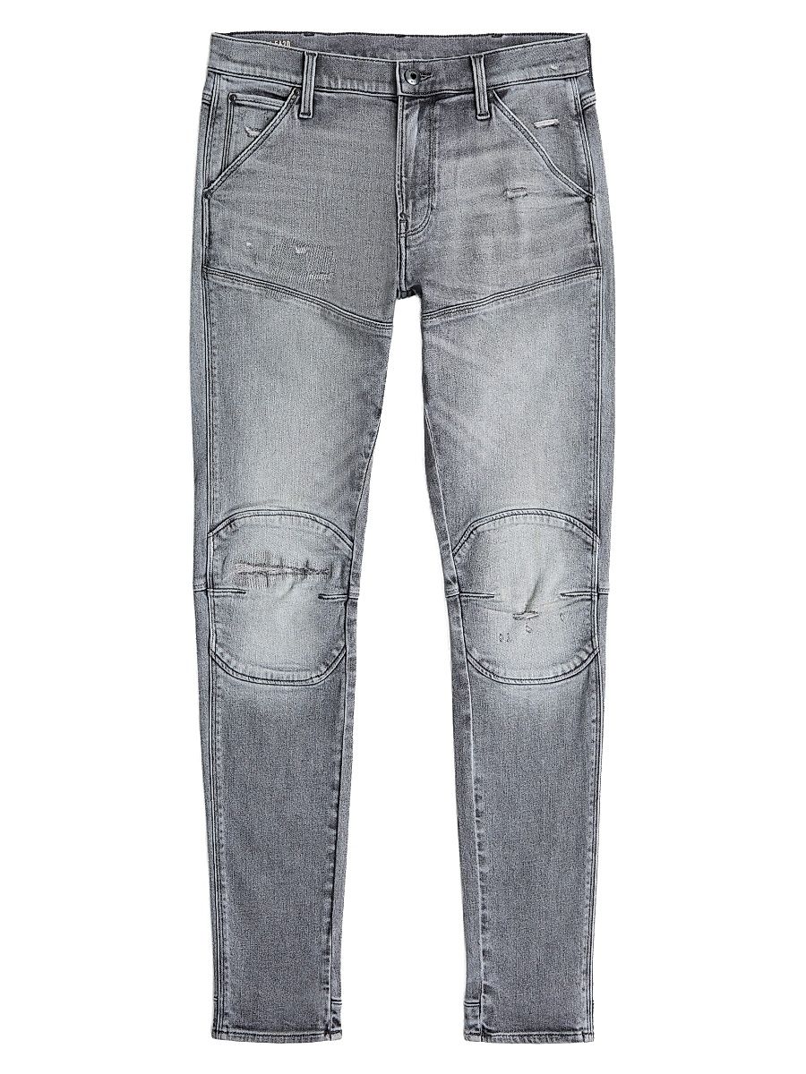 Men's 5620 3D Skinny Jeans - Sun Faded Glacier Grey - Size 38