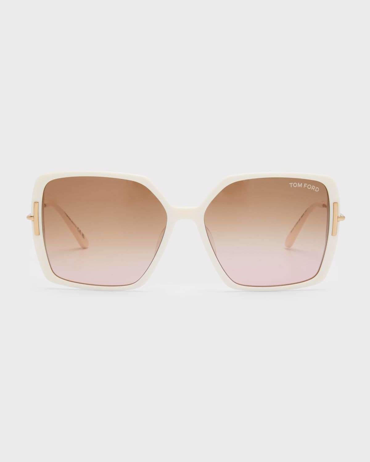 Joanna Amber Acetate Butterfly Sunglasses