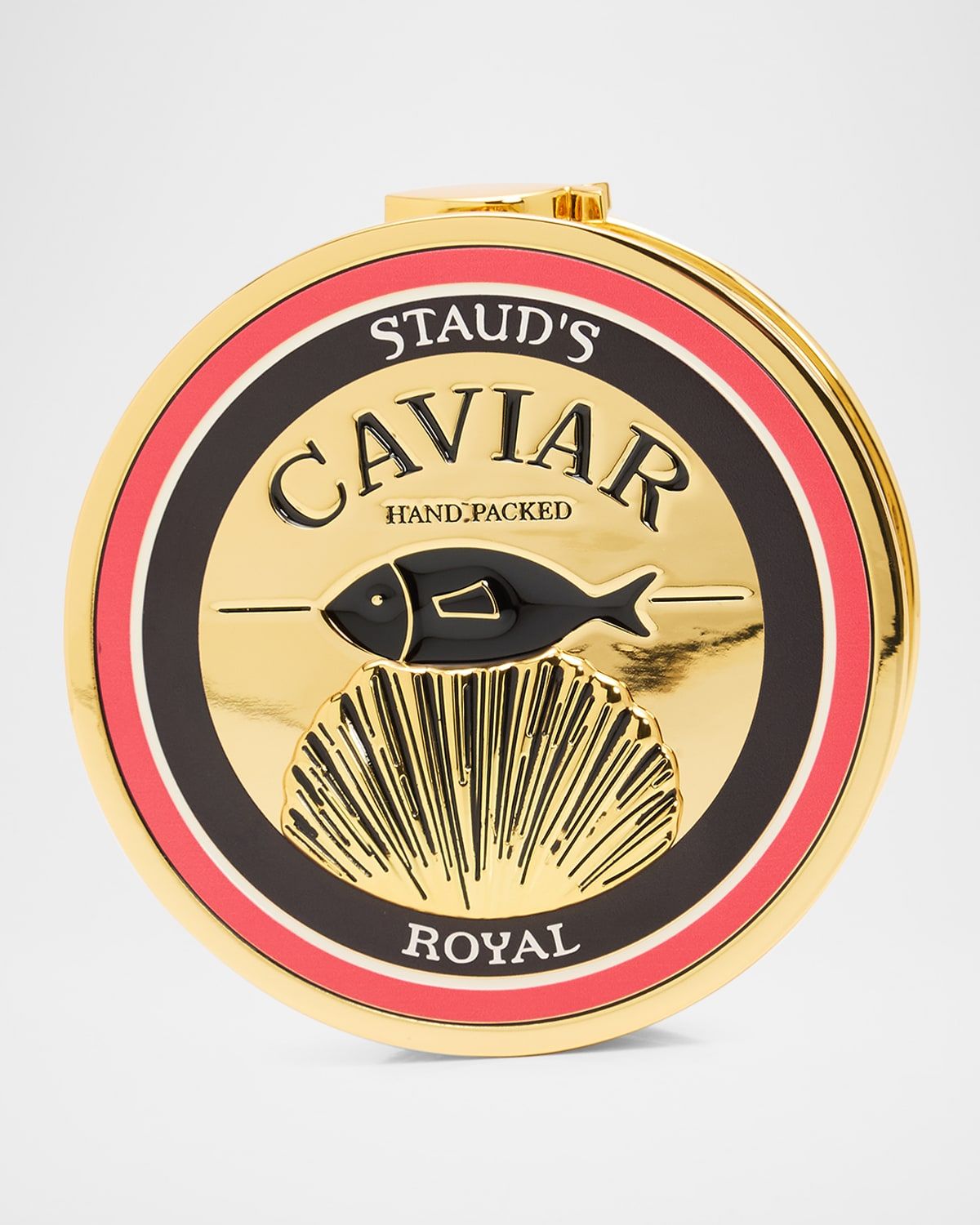 Caviar Tin Clutch Bag