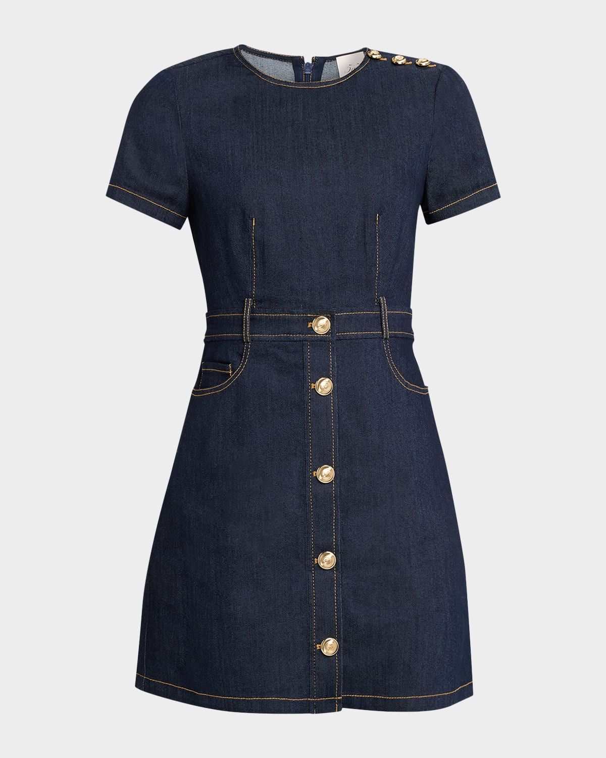 Niya Denim Mini Dress