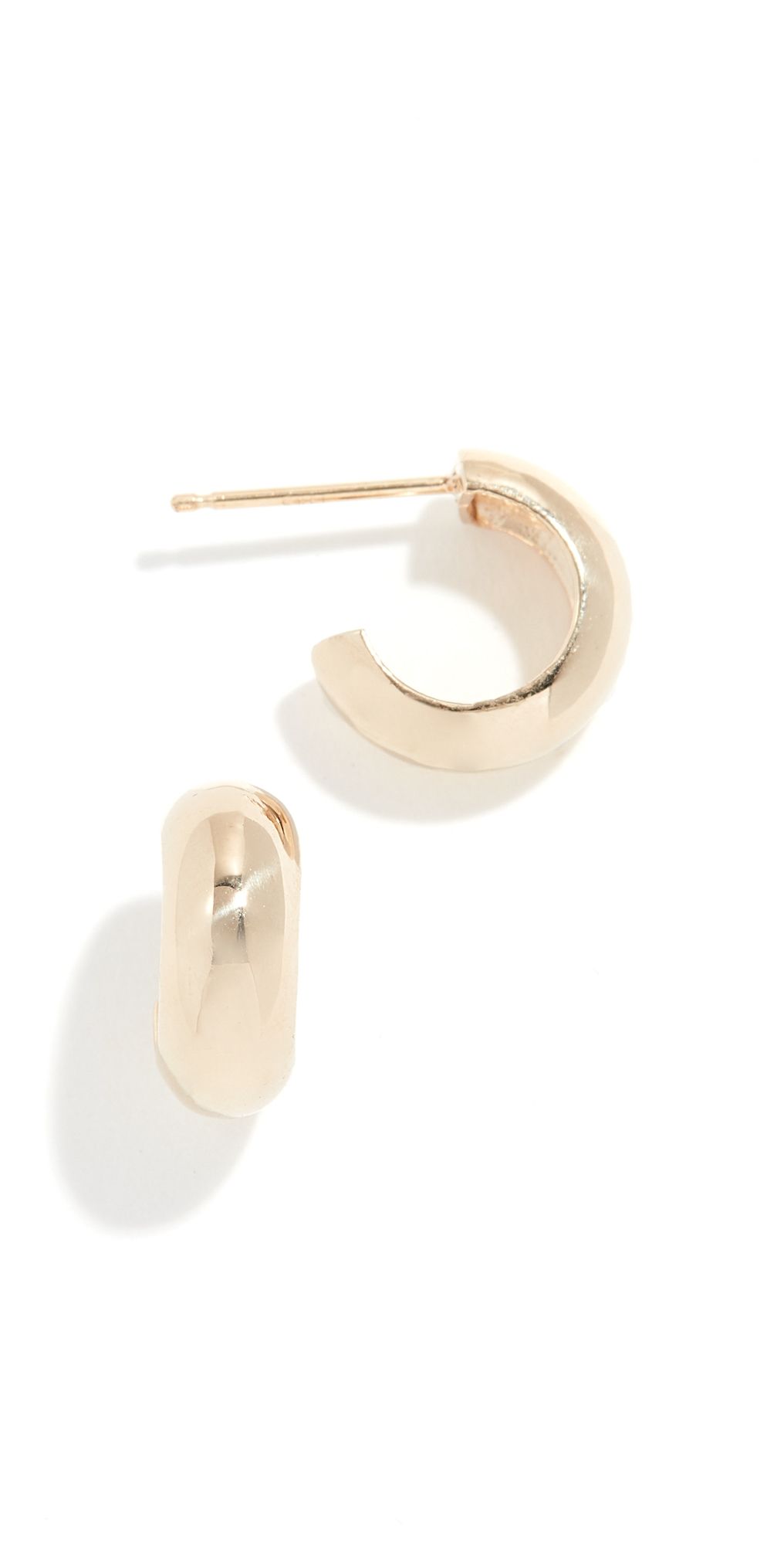 Zoe Chicco 14k Gold Huggie Hoop Earrings Yellow Gold One Size