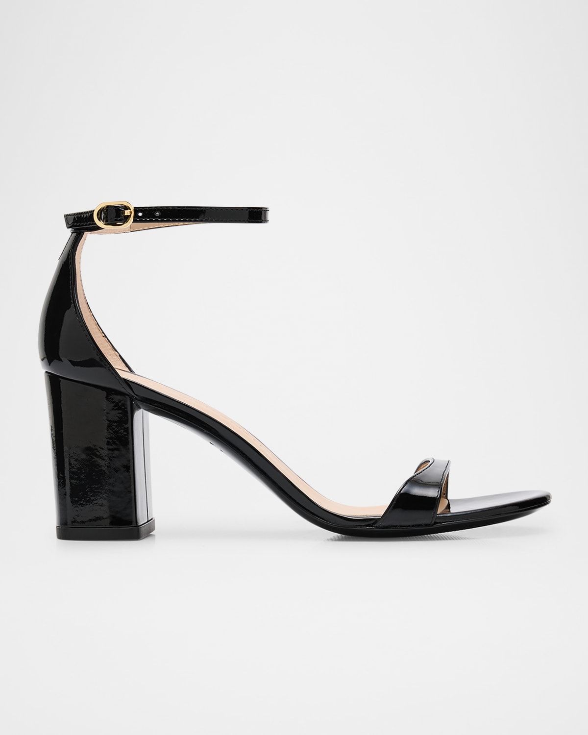 Nudist II Leather Ankle-Strap Sandals