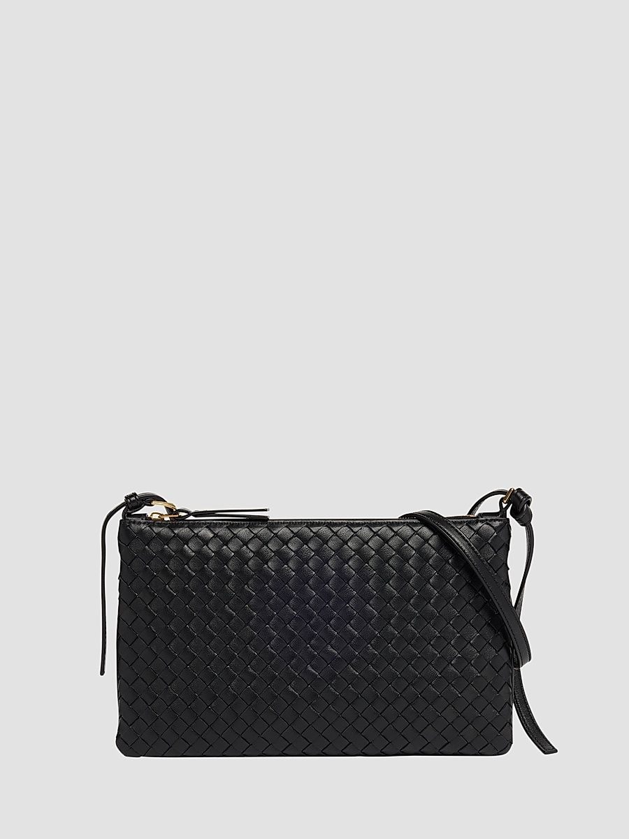 Women's Gemellini Crossbody Bag - Black Brass Vibrato