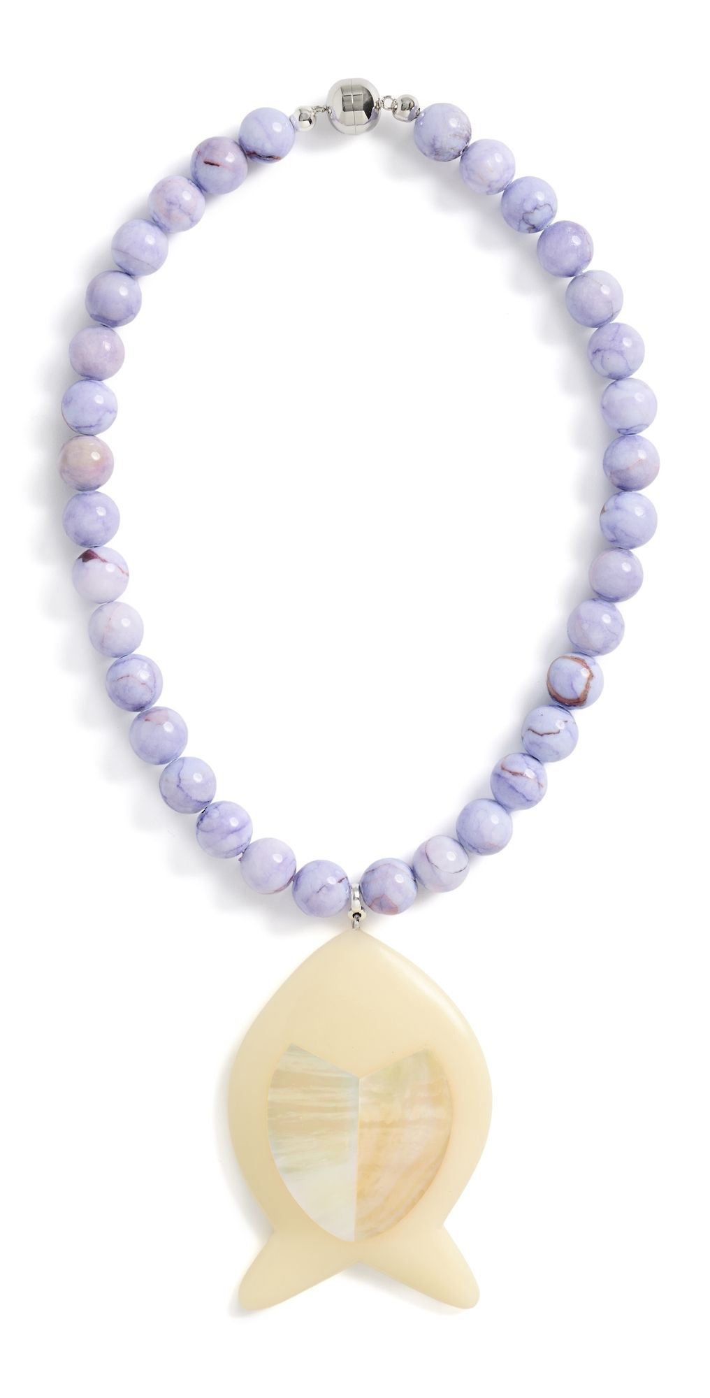 Julietta Marina Necklace Purple/Yellow One Size
