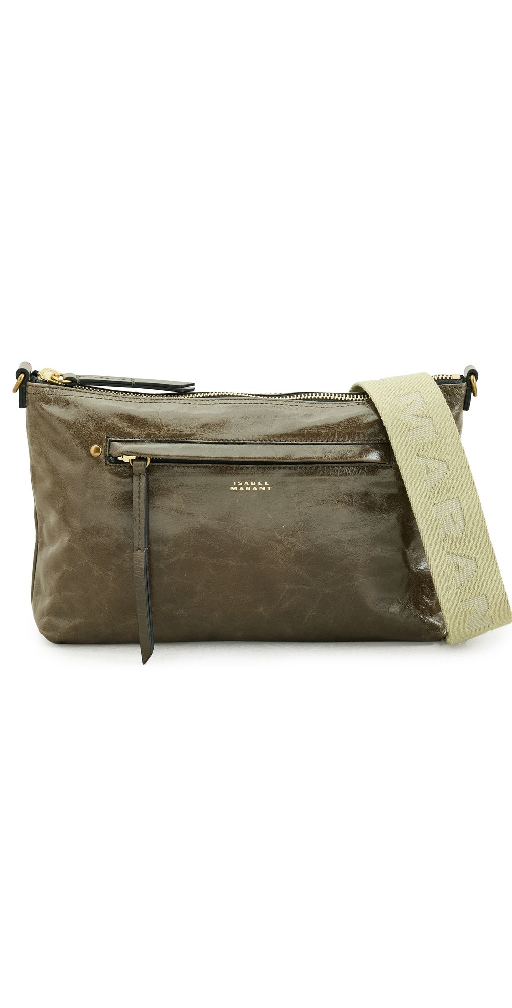 Isabel Marant Nessah Bag Moss Green One Size