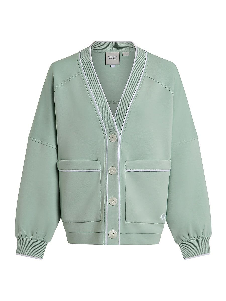 Women's Scottie DoubleSoft Cardigan - Aqua Foam - Size XS