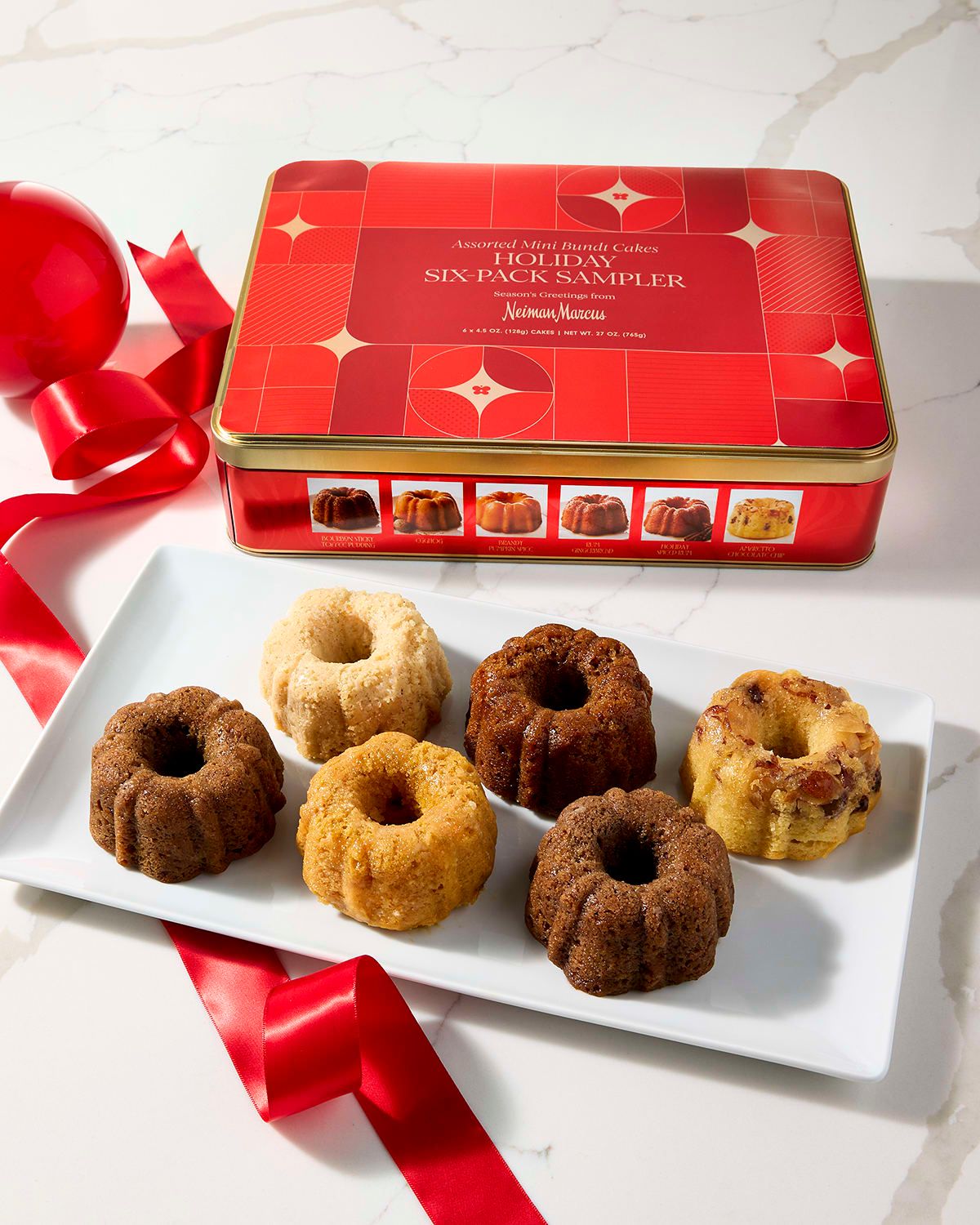 Holiday 6-Pack Liquor Cake Sampler