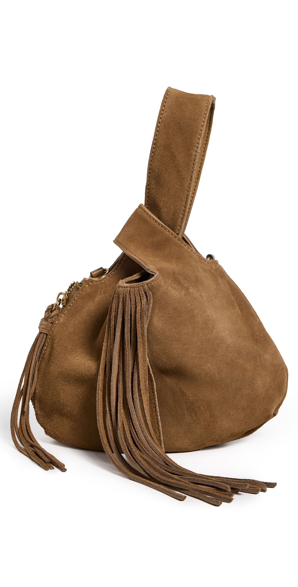 Dolce Vita Zury Handbag Camel Suede One Size
