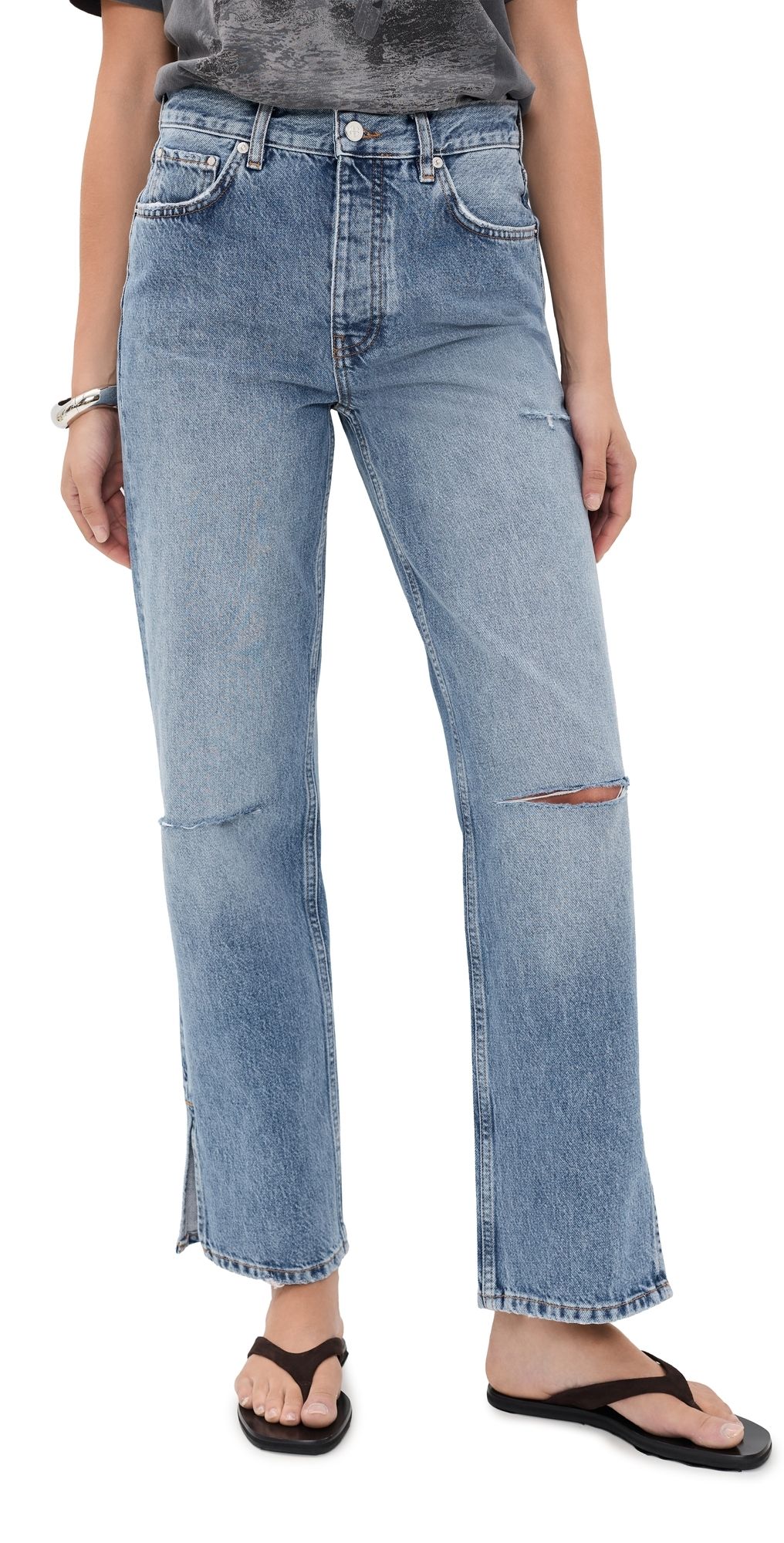 ANINE BING Roy Jeans Pacific Blue 30