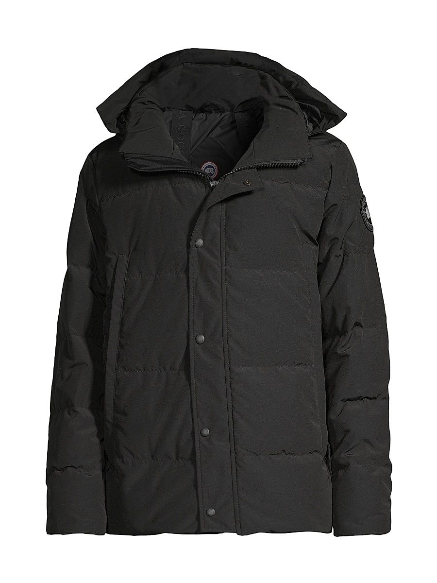 Men's Wyndham Black Label Slim-Fit Parka - Black - Size Medium