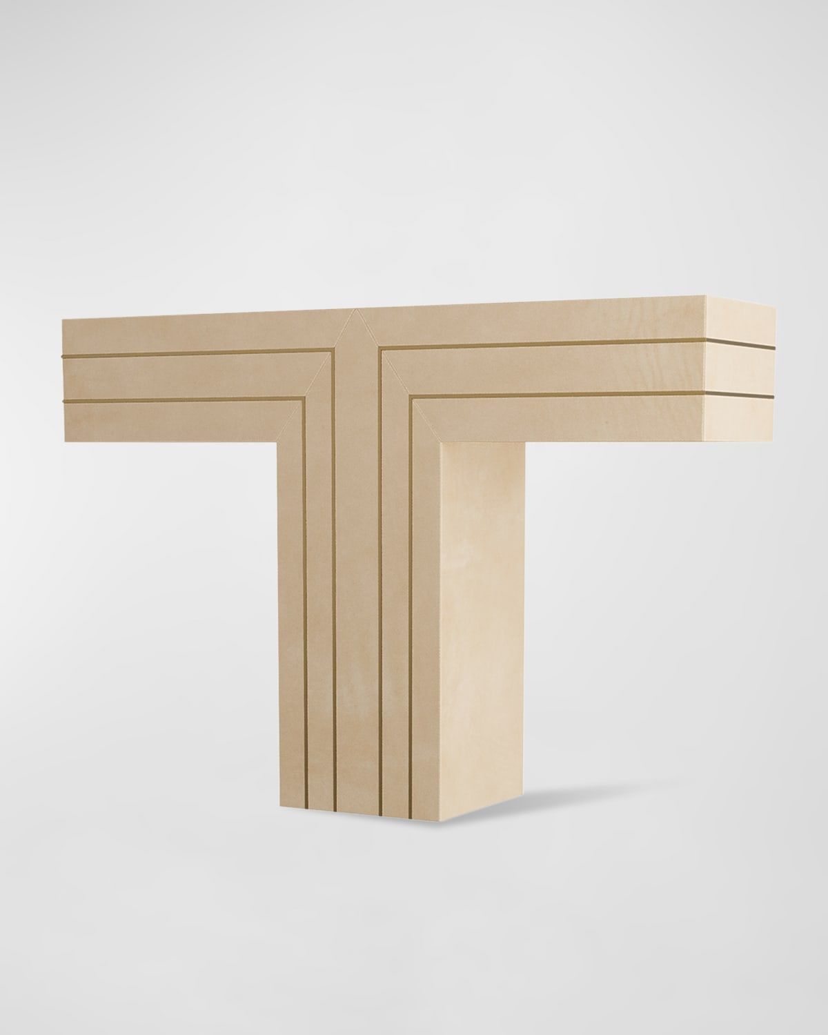 Romeo Leather Console Table