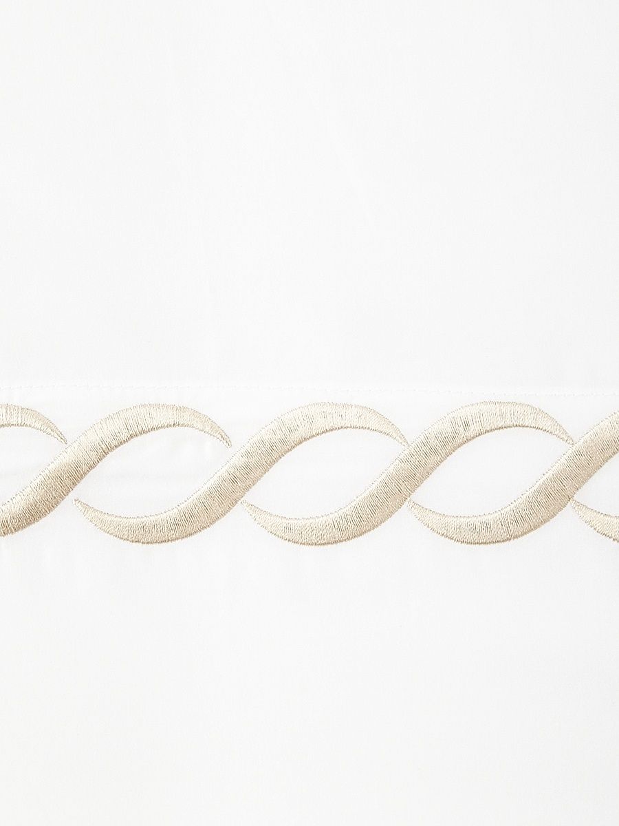 Catena King Flat Sheet - Taupe - Size King