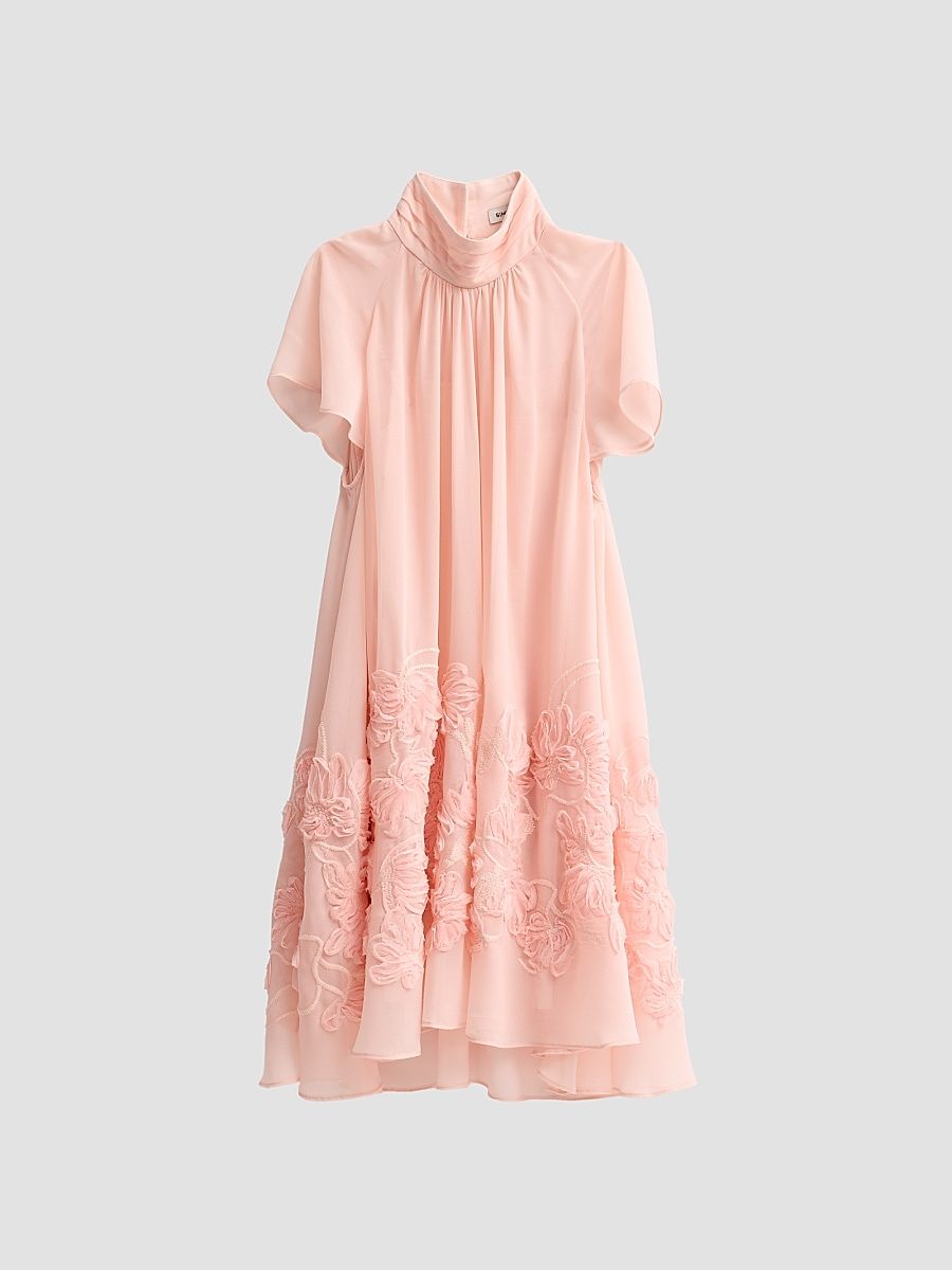 Women's Aviel Floral Mini Dress - Bubblegum - Size XS