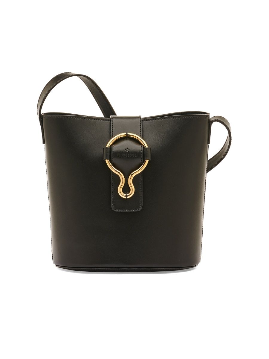 Il Bisonte Women's Consuelo Leather Bucket Bag - Black