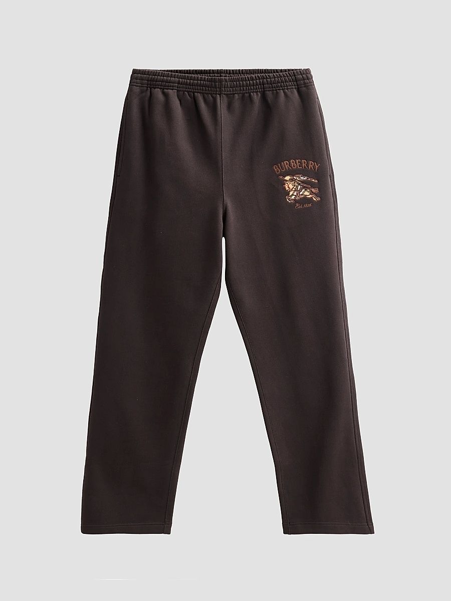 Men's Jonny EKD-Check Sweatpants - Chocolate Brown - Size Large