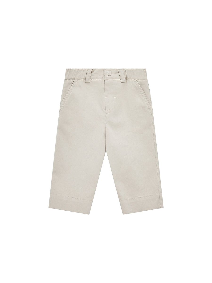 Baby Boy's & Little Boy's Pants in Cotton Gabardine - Light Beige - Size 9 Months