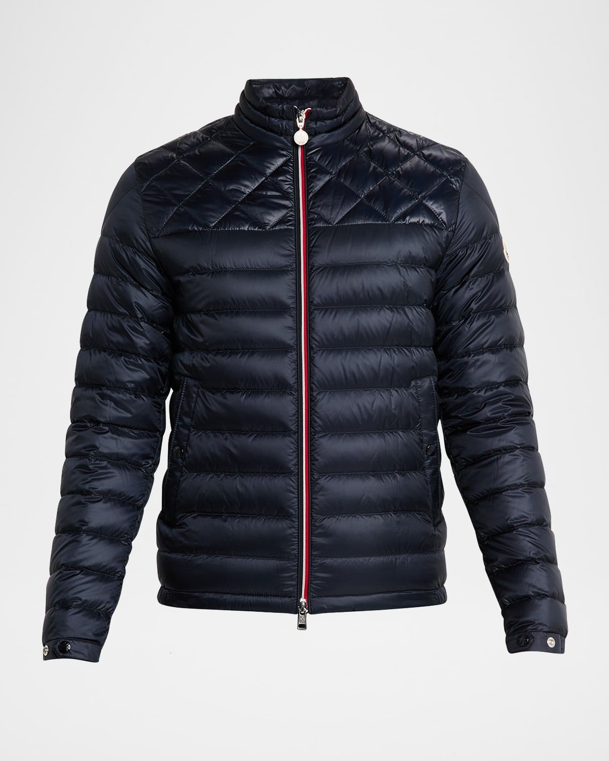 Men & apos;s Quilted Nylon Down Jacket