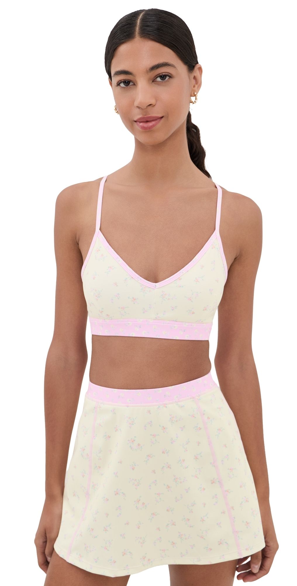 LoveShackFancy Jolanda Bra Lemon Haze XS