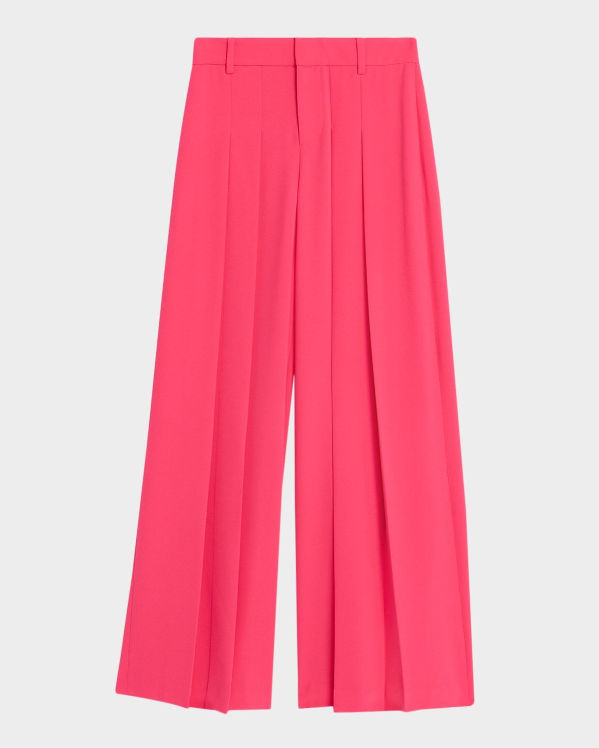 Blaire High-Rise Pleated Trousers