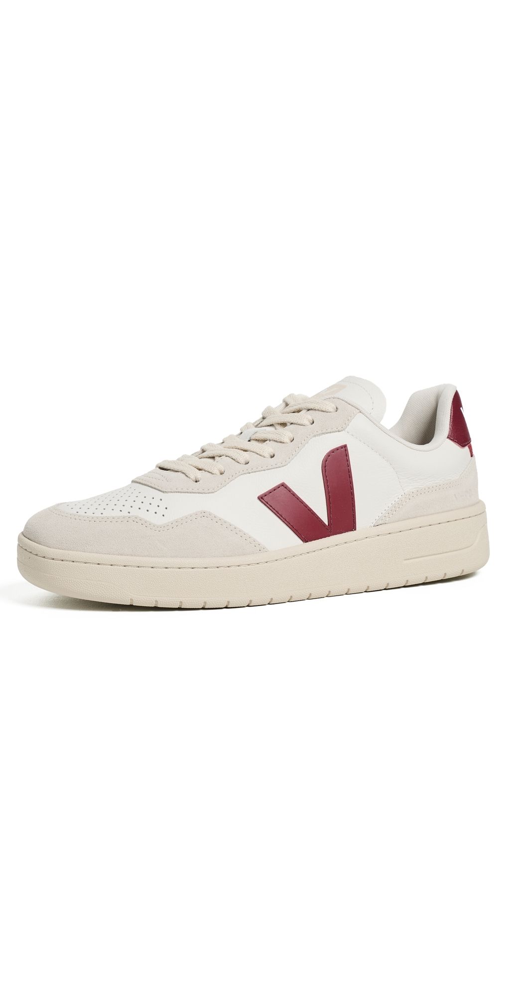 Veja V-90 Sneakers White Marsala Natural 43