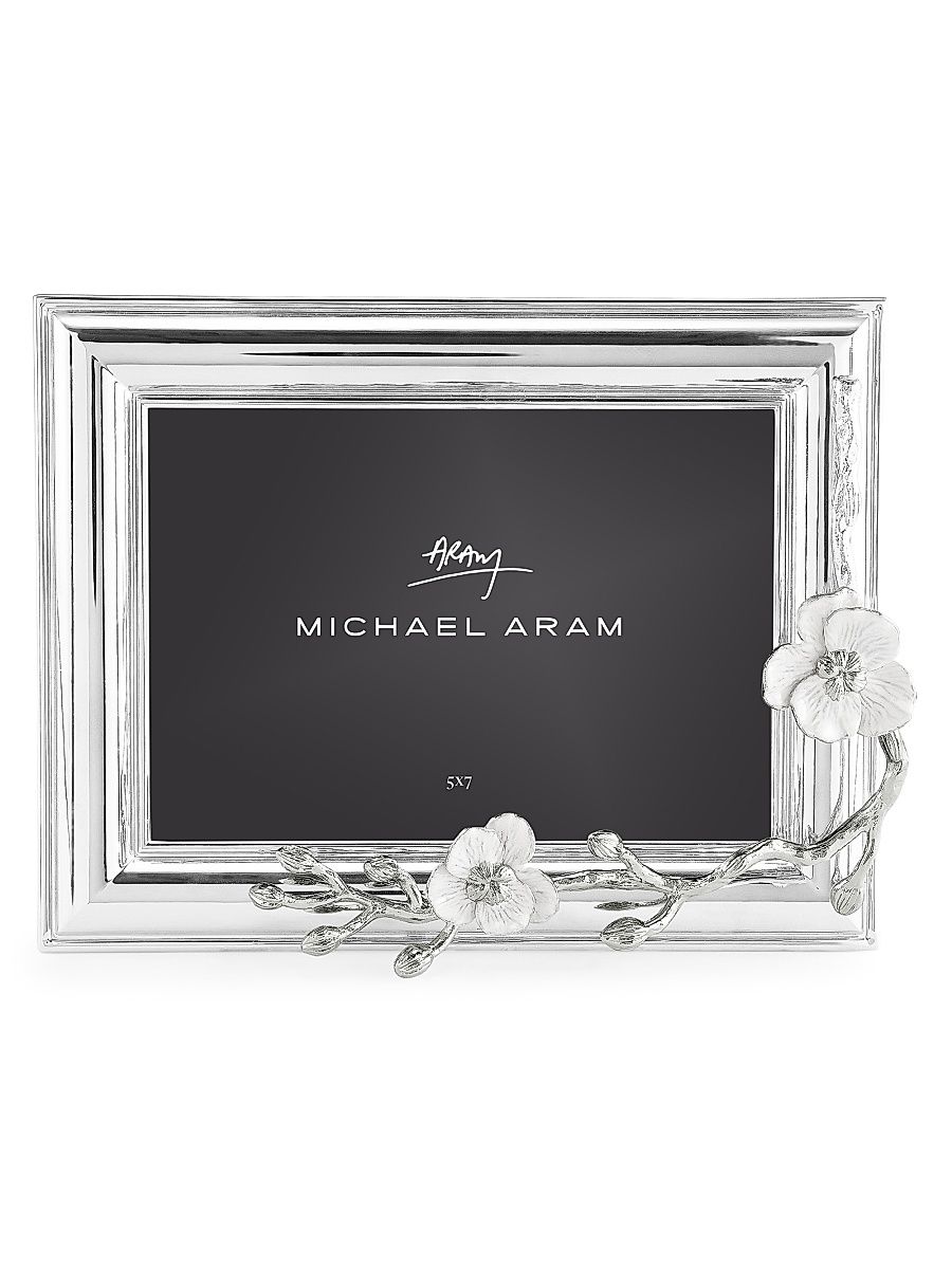 Silver Orchid 5x7 Frame