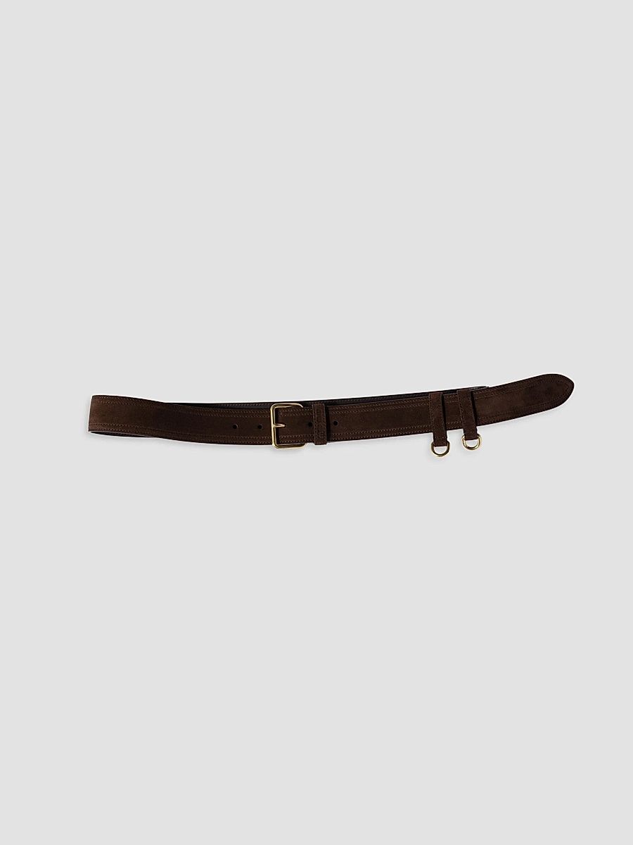Women's Suede Belt - Brown - Size 26