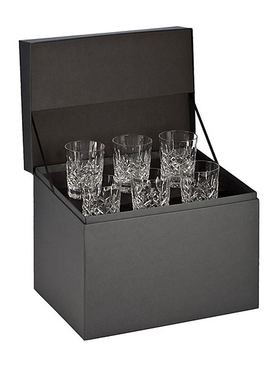 Lismore Double Old Fashioned Deluxe Gift Box Set of 6