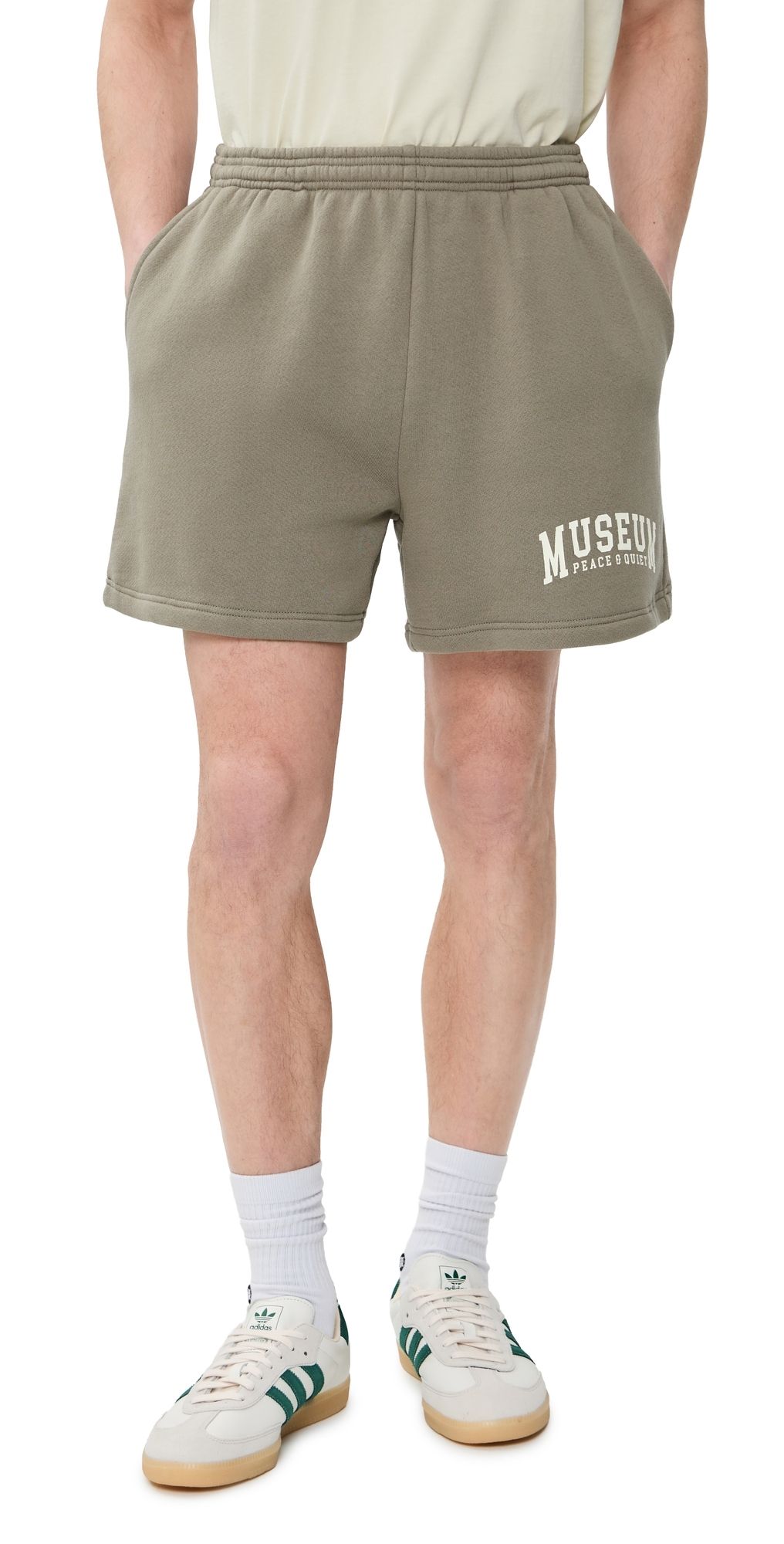 Museum of Peace and Quiet UMPQ Sweatshorts Sepia XXL