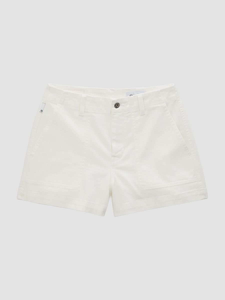 Women's Analeigh Mid-Rise Denim Shorts - Powder - Size 32
