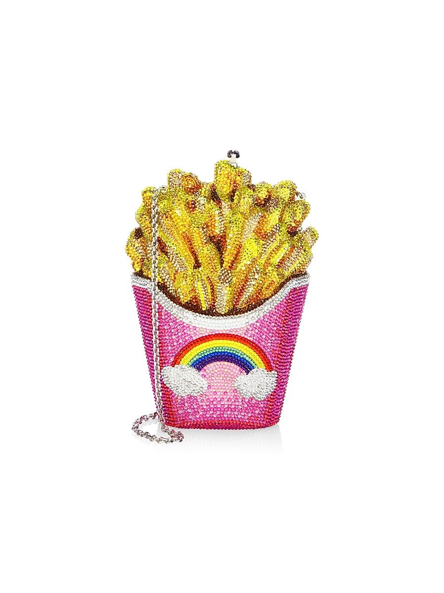 French Fries Crystal Clutch
