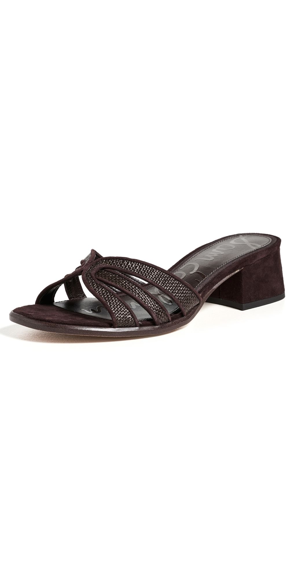 Sam Edelman Farrin 2 Sandals Cafe Noir 5.5