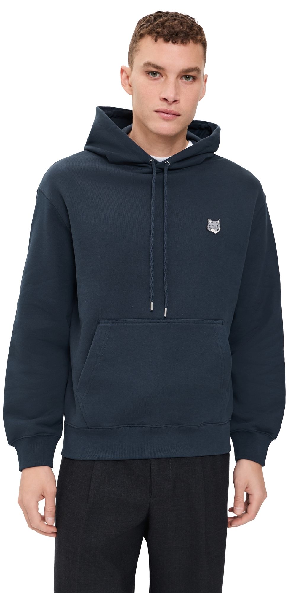 Maison Kitsuné Fox Head Comfort Hoodie Classic Navy S