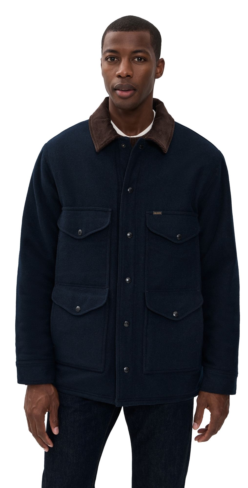 Filson Spokane Insulated Cruiser Coat Navy S
