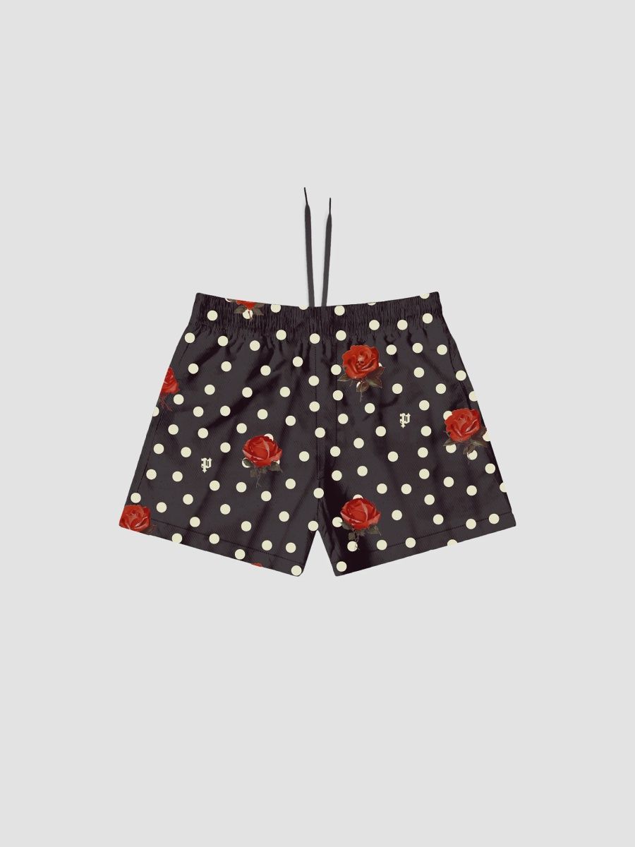 Purple Brand Men's All Around Printed Swim Shorts - Black - Size XS