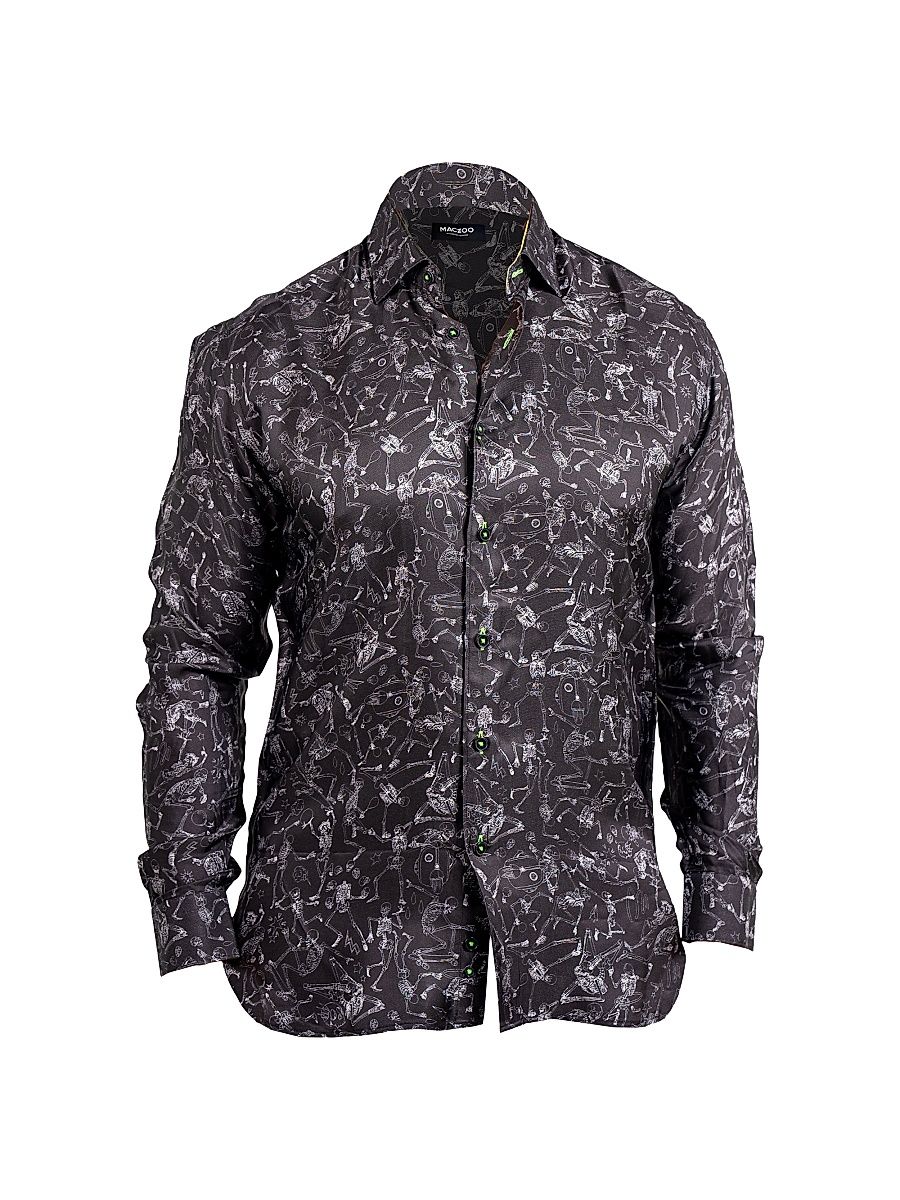 Men's Fibonacci Ascension Shirt - Black - Size XXL