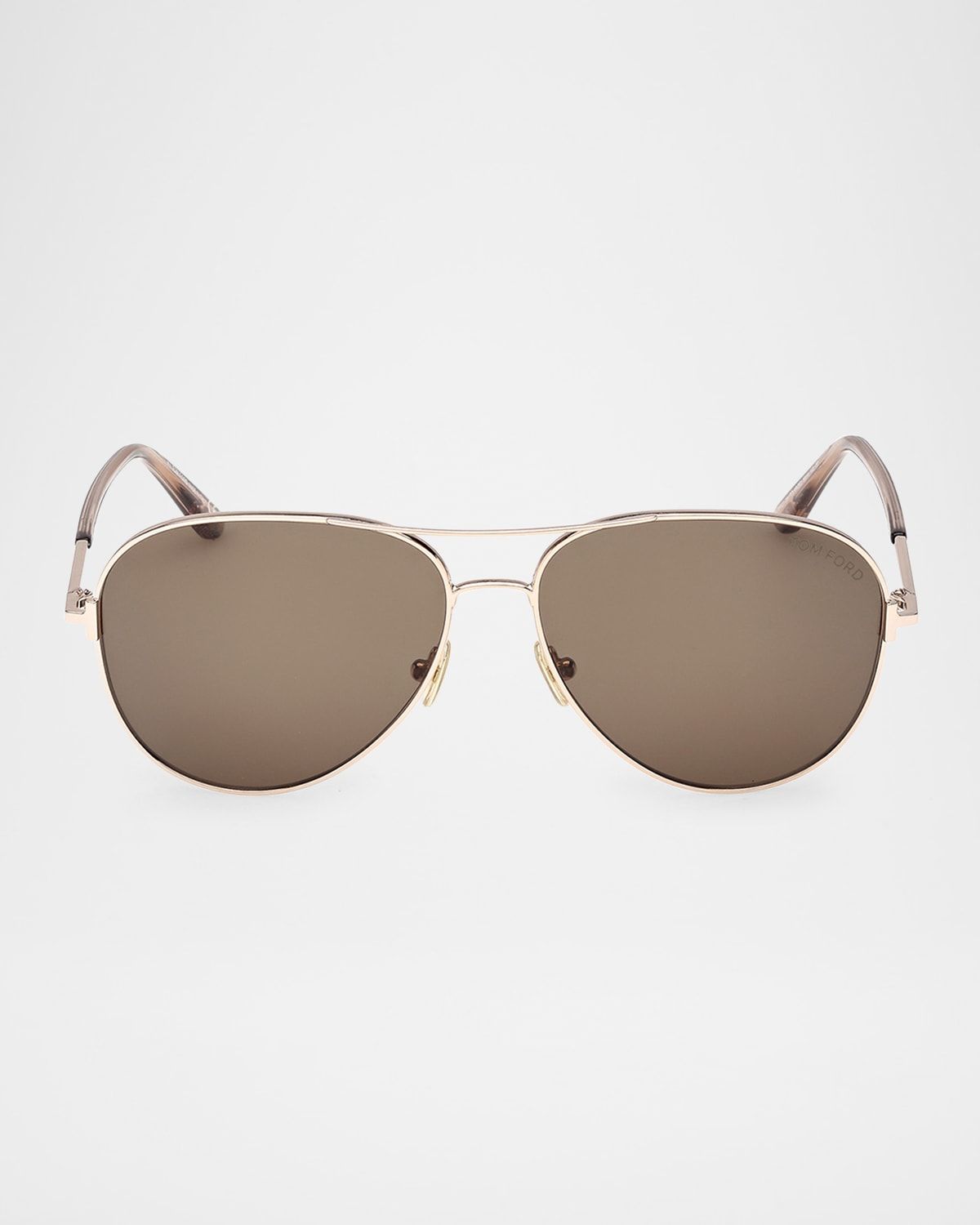 Clark Metal Aviator Sunglasses