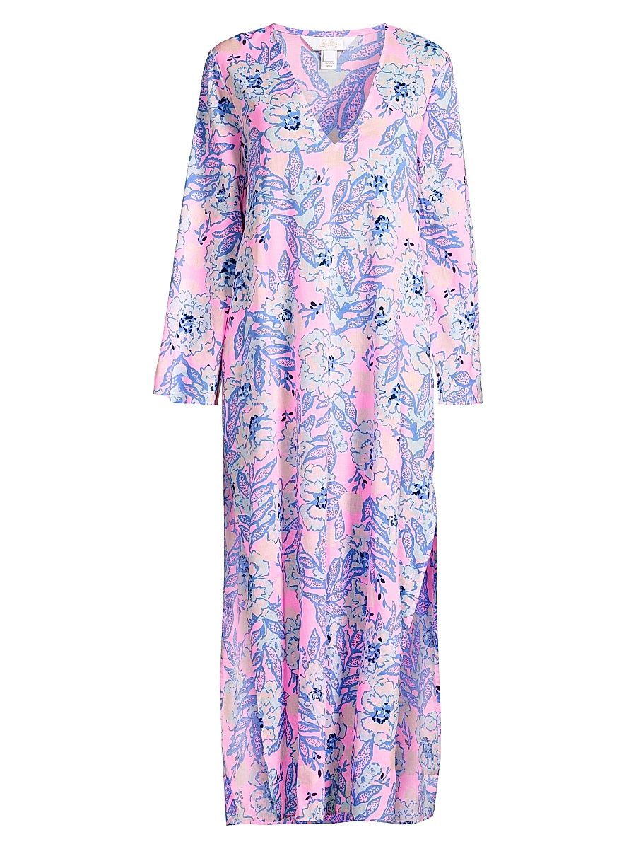 Women's Perry Coverup Maxi Dress - Multi Totally Koalafied - Size Medium