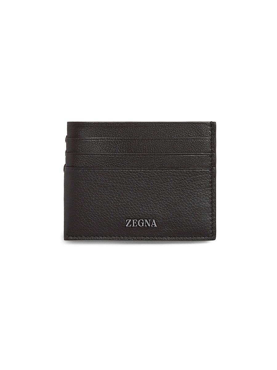 Men's Secondskin Card Case - Dark Brown