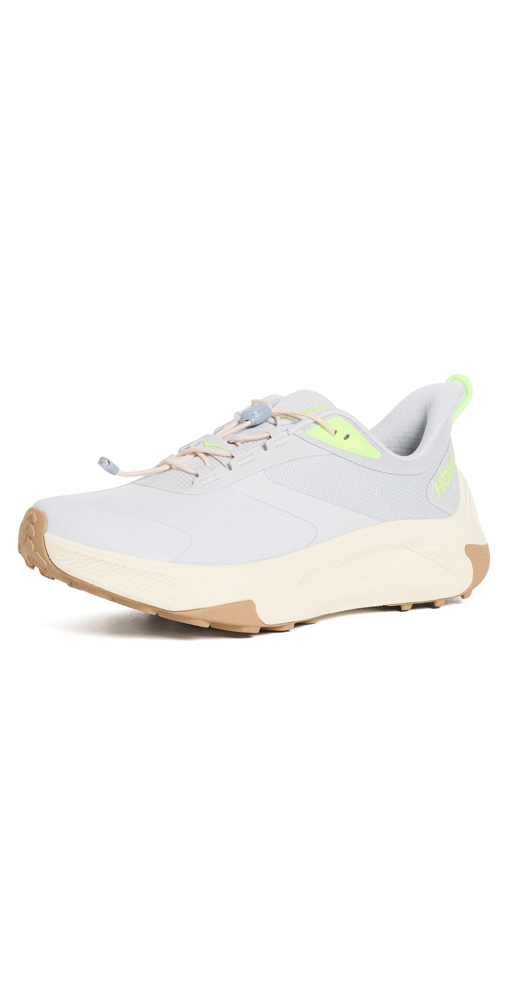 HOKA Transport 2 Sneakers Cosmic Grey/Neon Yuzu 7.5