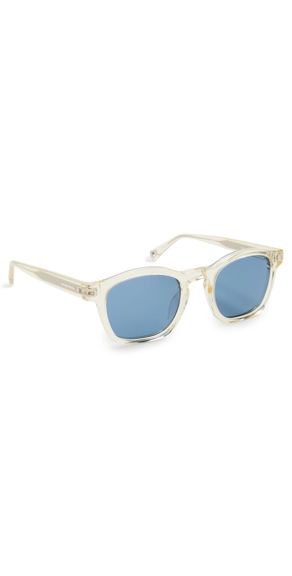 Orlebar Brown The Davey Sunglasses Champagne/Blue One Size