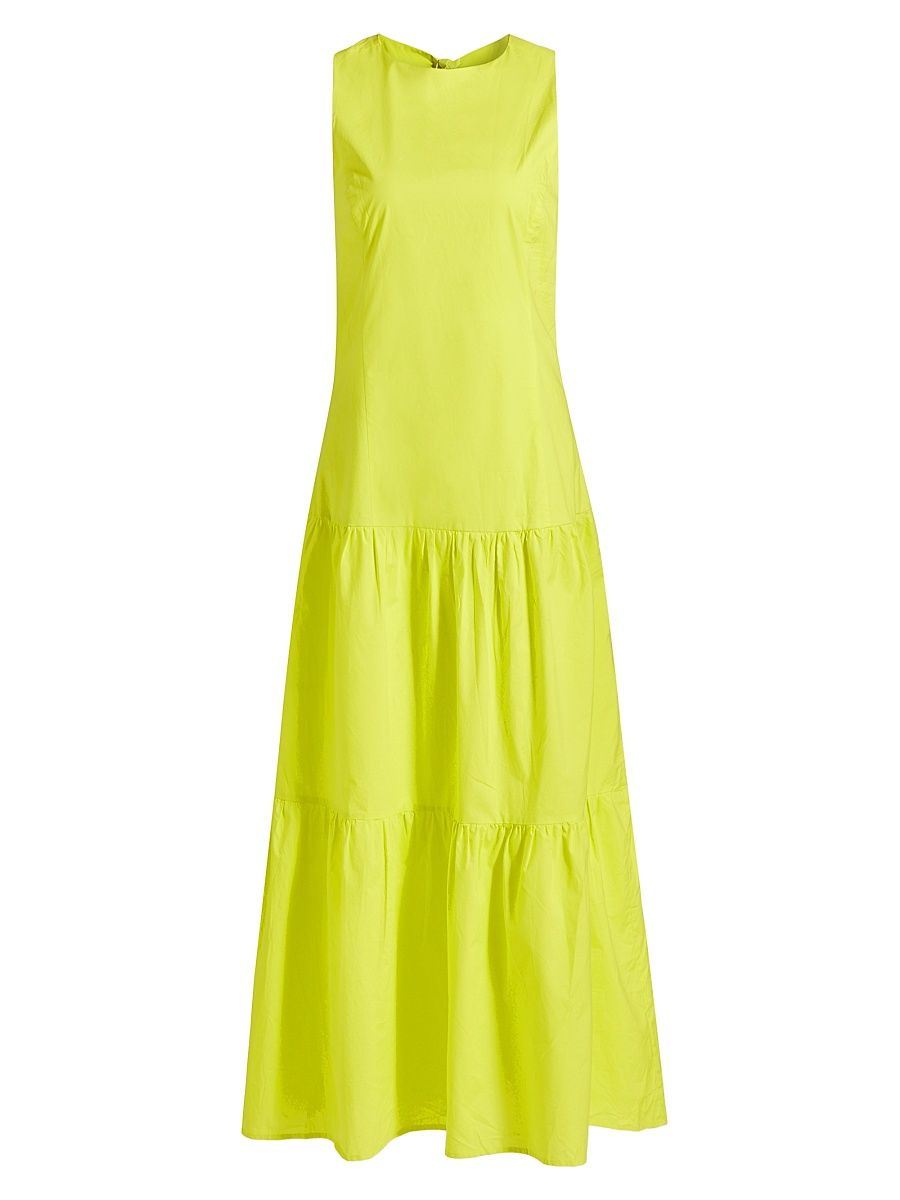 Women's Zelda Drop Waist Maxi Dress - Sunshine - Size Medium