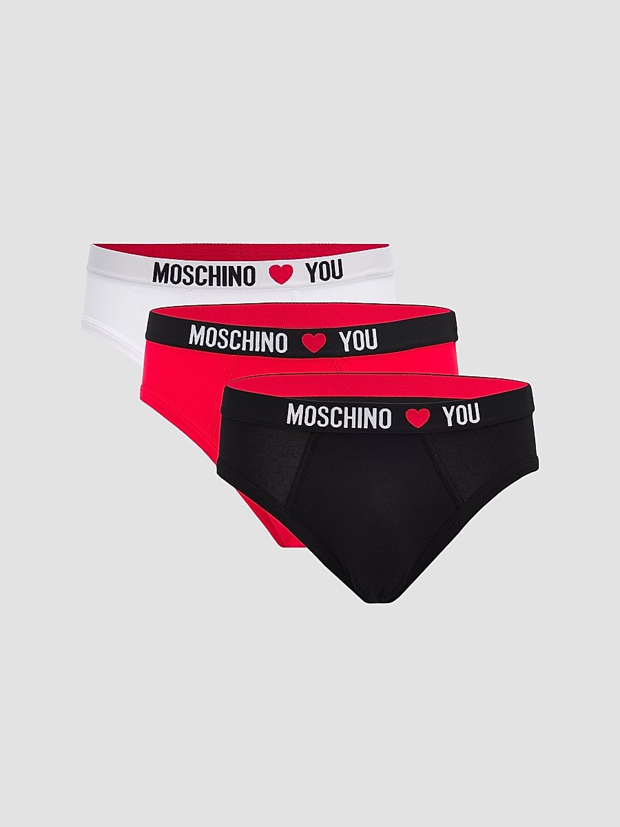 Men's My Valentine Stretch-Jersey Variety Brief 3-Pack - Size XL