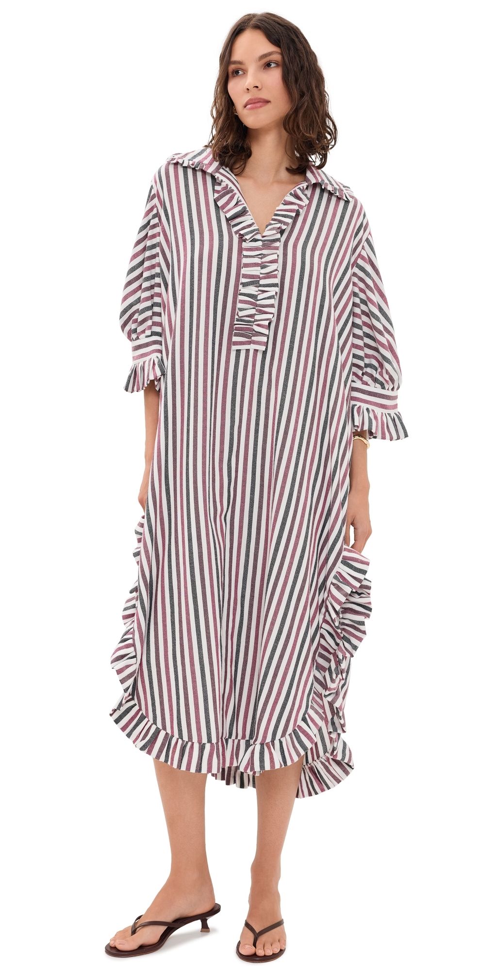 MARRAKSHI LIFE The Ruffled Tunic Stripe 24 XL