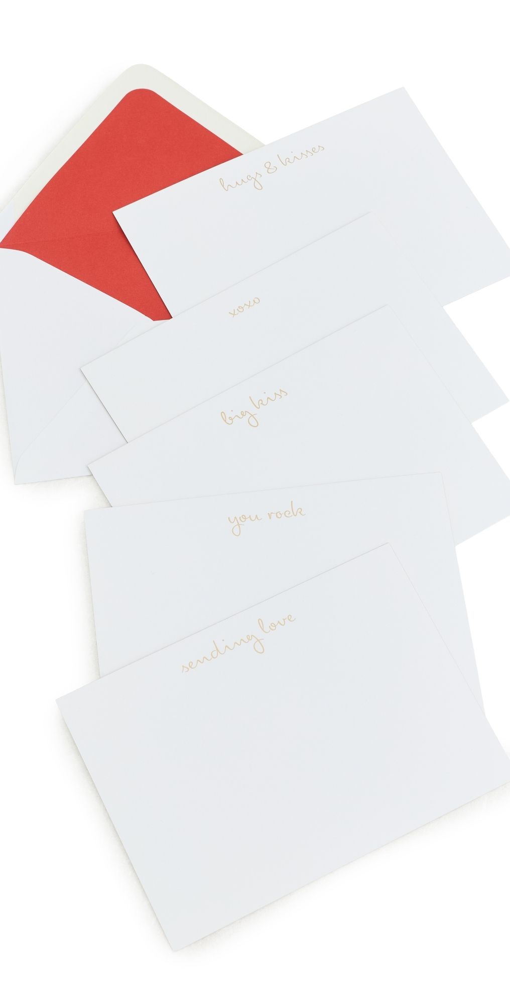 Dear Annabelle Je T'aime Notecards Multi One Size