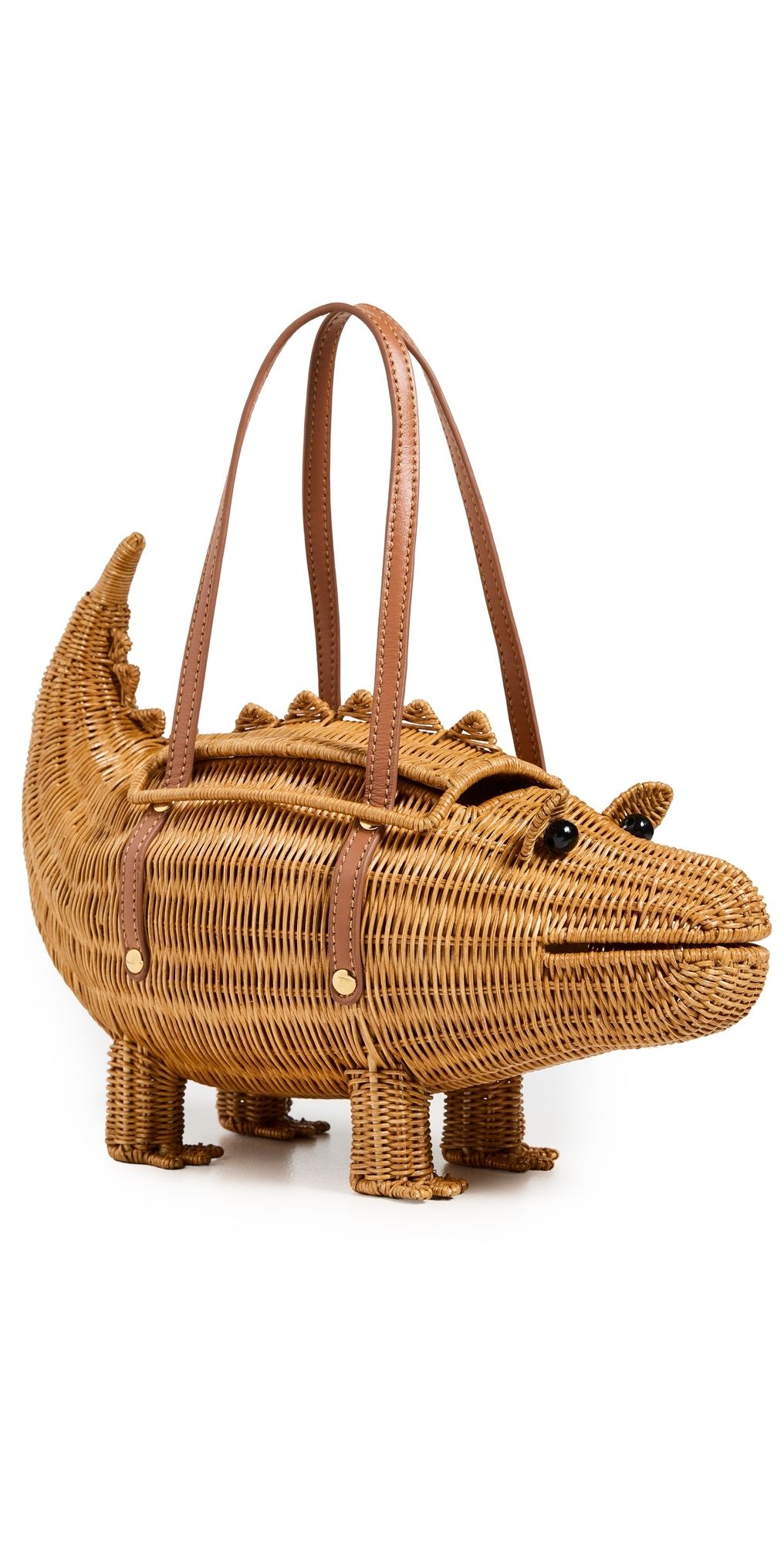 Serpui Tom Crocodile Bag Lt Honey One Size